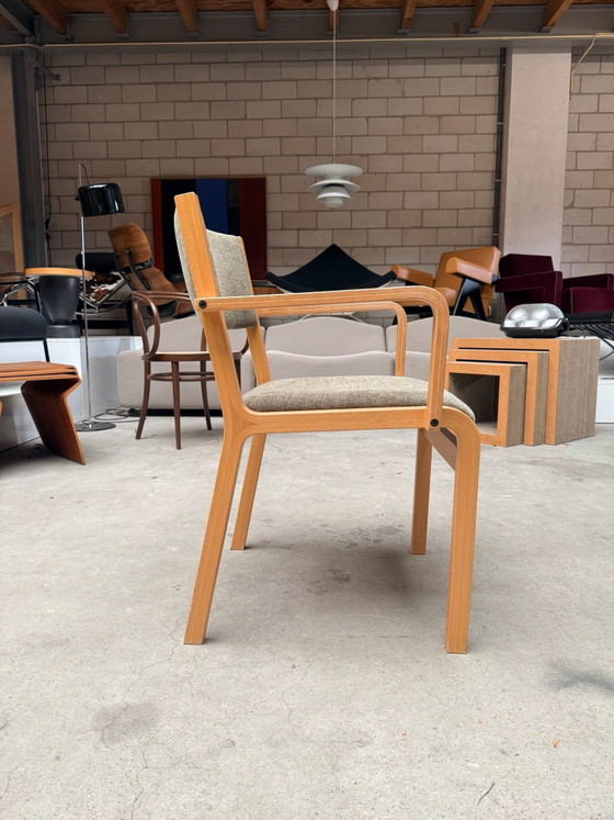 Fauteuil Farstrup (stock: 2), Textile, Bois, Vert (photo 2 sur 10)
