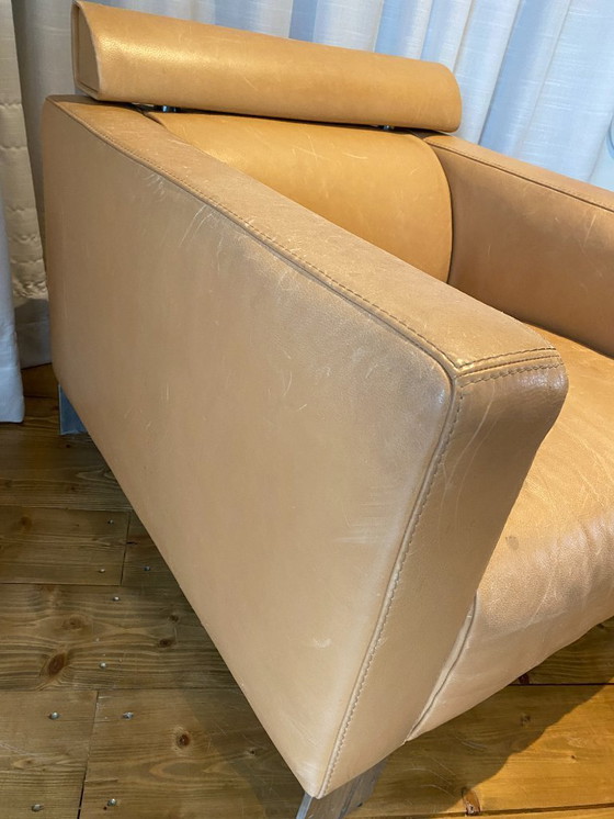 Image 1 of Vintage Calia Italia leather armchair