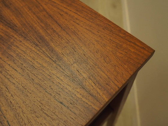 Escritorio danés de teca con seis cajones, chapado en madera, década de 1960. – Wood (photo 13 of 19)