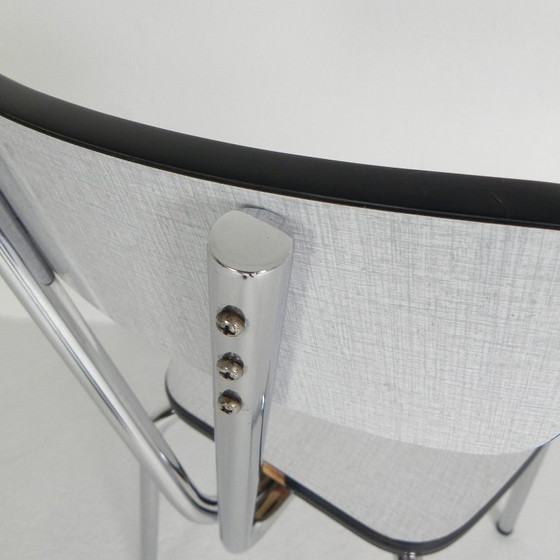 Image 1 of Set van 4 formica eettafel stoelen, jaren 60