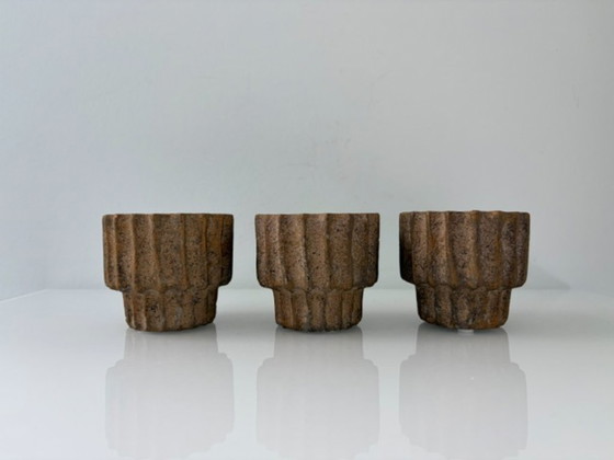 Set di 3 Portacandele Robusti – Urban Design – Ceramic (photo 2 of 10)