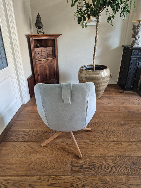 Image 1 of Sillón Coco, azul claro, giratorio