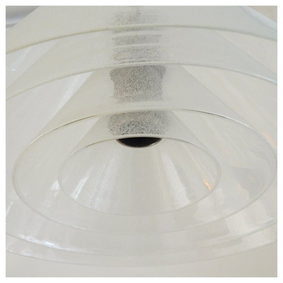 Image 1 of Vintage murano glass suspension by Carlo Nason for Mazzega, Italy 1965