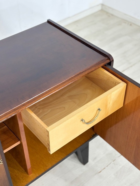 Image 1 of Beautiful vintage 2-door chest of drawers, cabinet, living room cabinet, sideboard