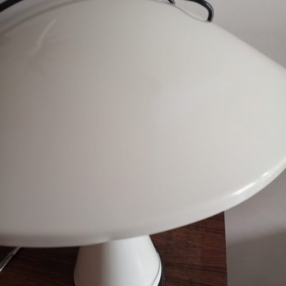 Image 1 of Lampe de table vintage Elio Martinelli Radar, design italien de l'ère spatiale