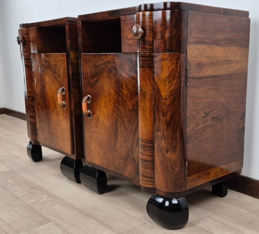 Venetian Noble Art Deco Bedside Tables 1924