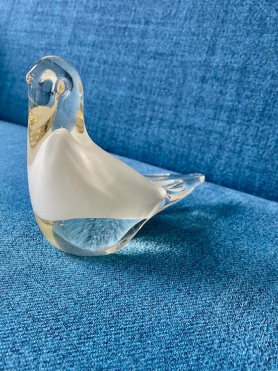 Image 1 of Glass bird sculpture in Scandinavian design