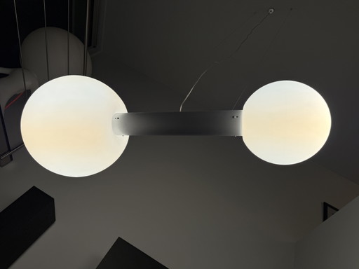 Iconische Delta Light O2-Oxygen hanglamp – hanglampen, Plastic, Metal (photo 2 of 6)