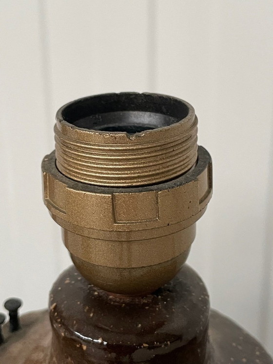 Image 1 of Vintage Brutalist Table Lamp