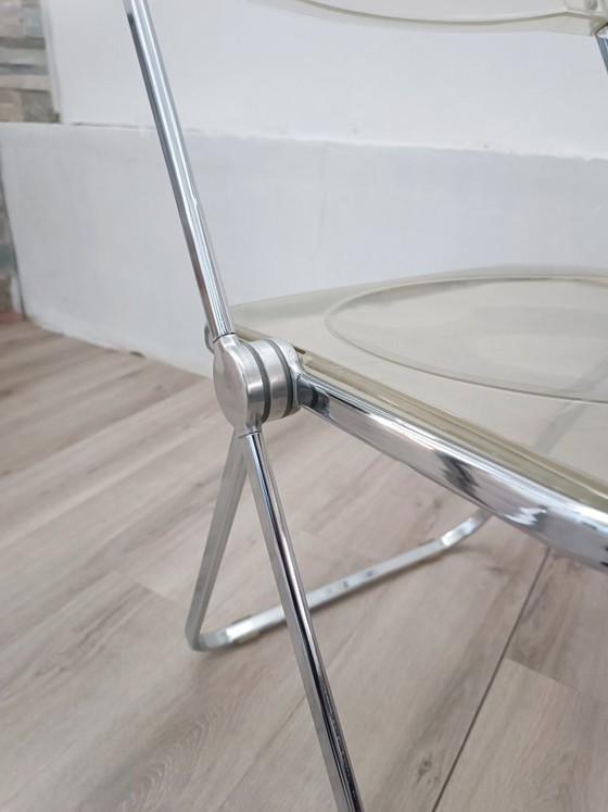 Image 1 of Plia stoelen van Giancarlo Piretti voor Anonima Castelli 1967 Originele Ed