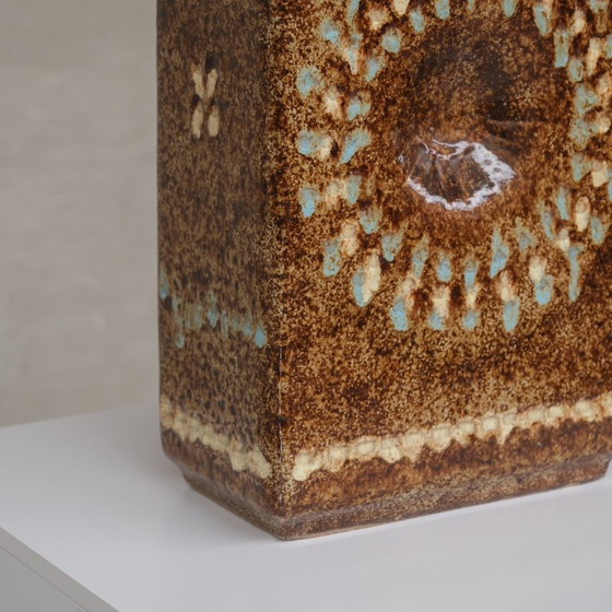 Image 1 of Paar Keramikurnen oder -vasen der Marke „Zsolnay“ aus der Mitte des 20. Jahrhunderts