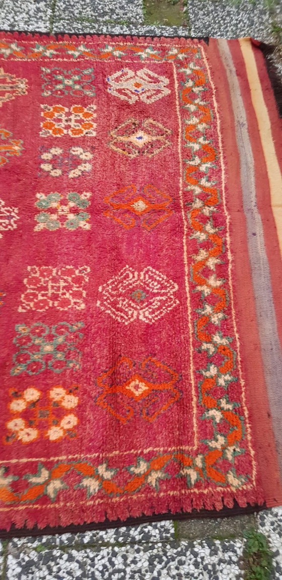 Image 1 of Handgeknoopt Berber kleed wol 416x185cm
