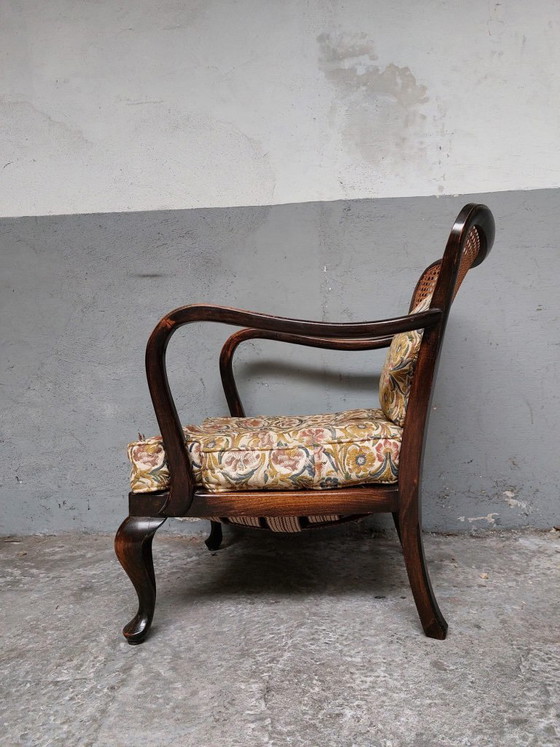 Antique Chair With Webbing – Armchairs, Textile (photo 12 of 24)