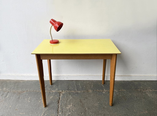 Mid-Century vintage Formica kitchen dining table