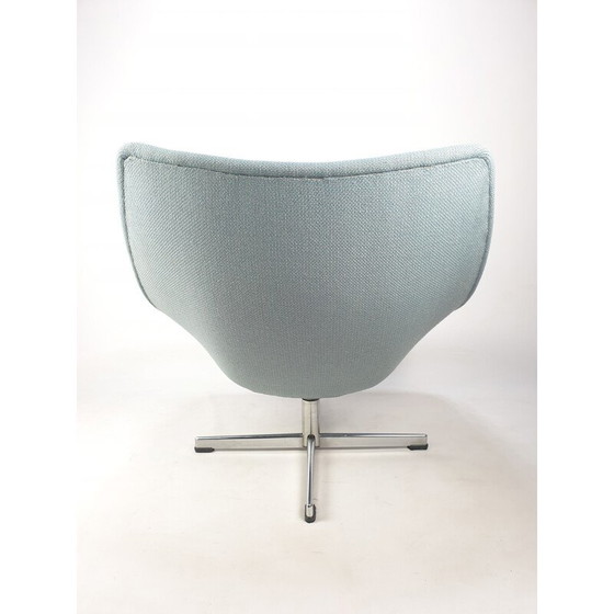 Image 1 of Vintage Oyster Chair with Cross Base by Pierre Paulin for Artifort 1965s