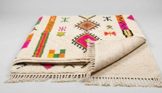Grand tapis de salon en laine 350cmx300cm – Cotton (photo 3 of 6)