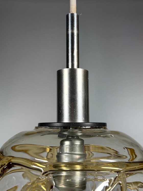Lampada a sospensione Globe degli anni '60/'70 di Doria Leuchten, Germania. – Lampade a sospensione, Metal (photo 8 of 13)
