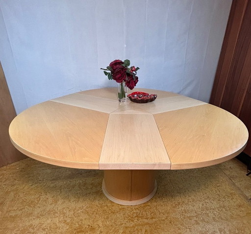 Table de salle à manger extensible vintage danoise design par skovby - design sm32 breveté