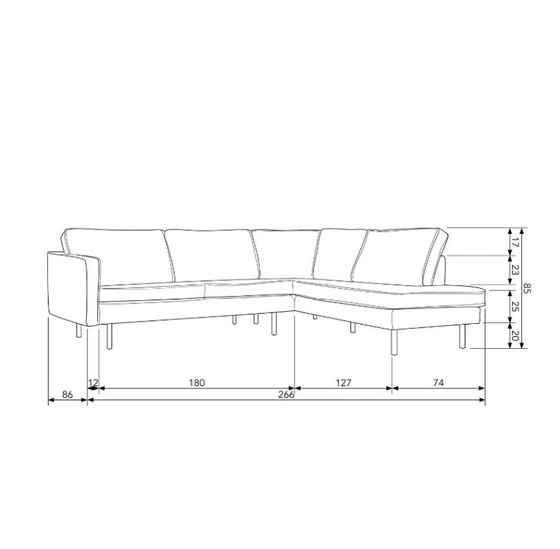 Divano angolare velluto tortora, Woood Dutch Furniture, Divani angolari, Metallo, Talpa, Modern (foto 5 di 6)