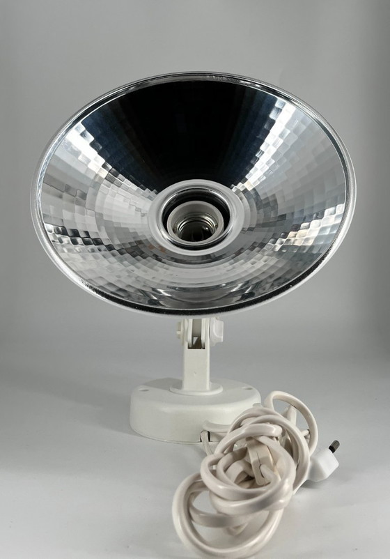 Image 1 of Vintage IKEA STROF Type V405 wandlamp, jaren 80, wit met chromen reflector