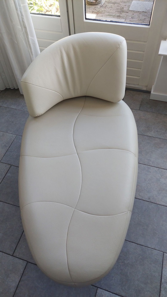 Divano Kikko – Leolux, Chaise longue, Pelle, Metallo (photo 2 of 7)