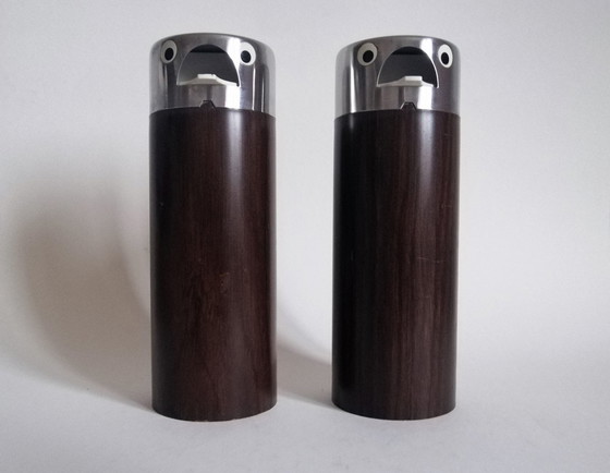 Image 1 of Wmf Postmodern Penguin Sugar/Spice Holder/Spice Verser Pair 1980S