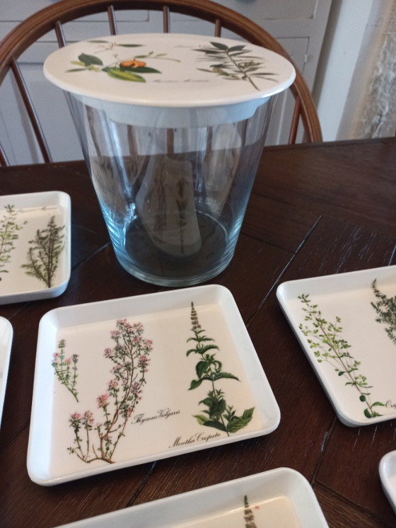 Image 1 of Vassoi botanici del marchio italiano Van Mebel (22)