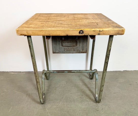 Image 1 of Vintage Industrial Worktable, 1960s