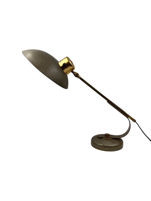 Mid-century moderne bureaulamp, Ferdinand Solère Frankrijk 1950