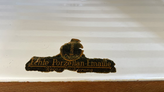 Image 1 of Vintage Original Tielsa Duitse Keukenkast Pastel | Kast