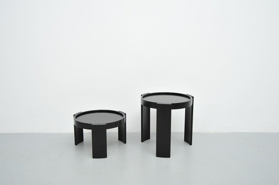 Image 1 of Model 780/783 Tables By Gianfranco Frattini For Cassina (1950s)