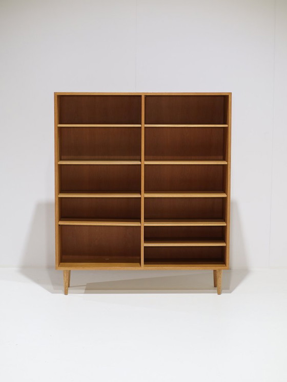 Børge Mogensen Öresund Bookcase LP Cabinet Oak 1960s – Karl Andersson & Söner, Wood, Vintage (photo 2 of 12)