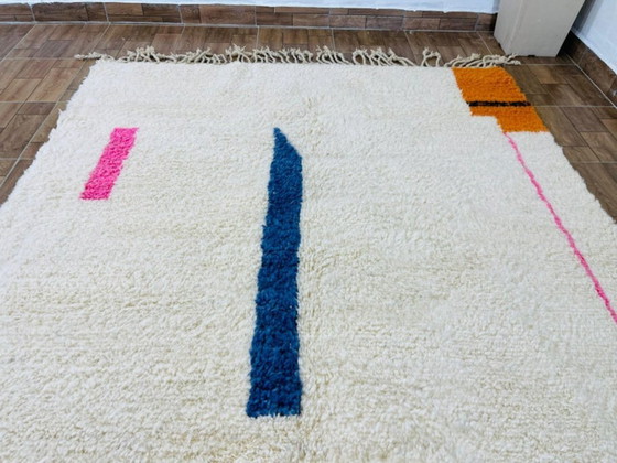 Image 1 of Tapis marocain traditionnel en laine 250cmx200cm