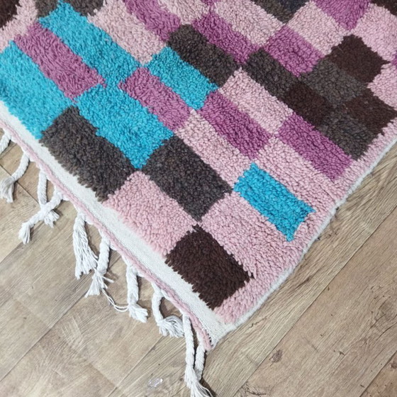 Image 1 of Colorful Moroccan Berber Rug – Colorful Moroccan Berber carpet | 246 × 200 cm
