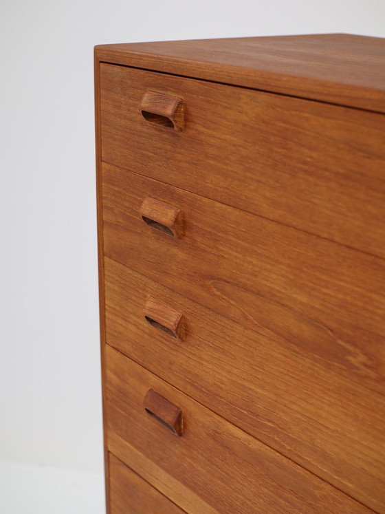 Image 1 of Hoge ladekast Børge Mogensen teak vintage Deens design