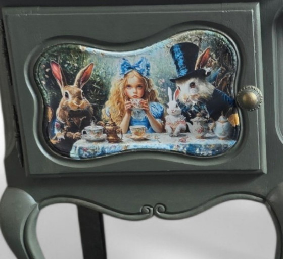 Image 1 of **Whimsical Wonderland Bedside Cabinets – Exclusive Design**