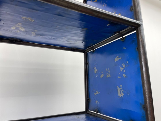 Image 1 of 2 armadietti industriali in metallo unici nel loro genere