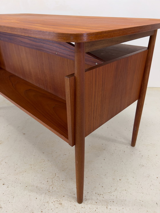 Image 1 of Teak Desk By Gunner Nielsen For Tibergaard