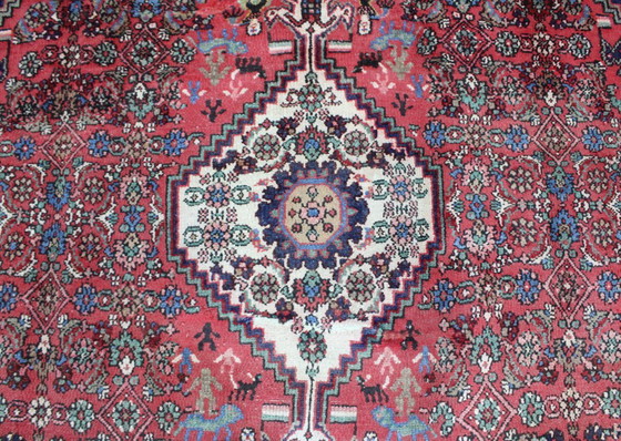 Image 1 of  Handgeknoopt Perzisch tapijt Hamadan Patina