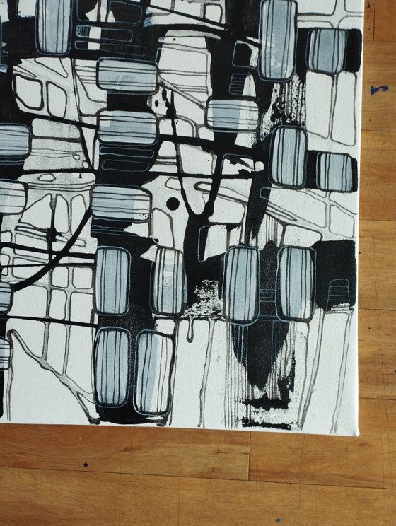 Natia Antadze Abstract Composition XXL – Paintings & Drawings, Canvas (photo 10 of 15)