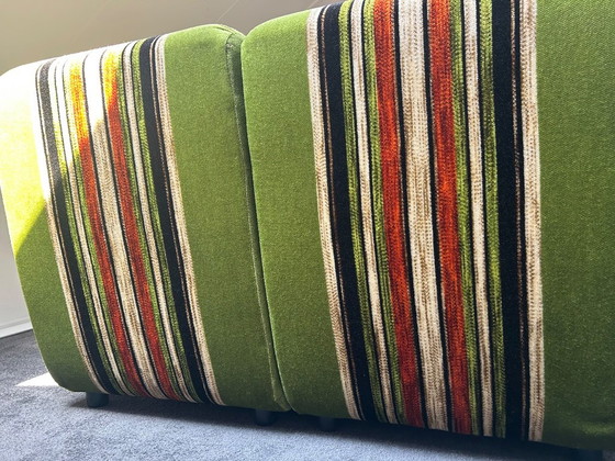 Divano vintage anni '70 – Wima Polstermöbel, Divani modulari, Textile, Velvet (photo 4 of 7)