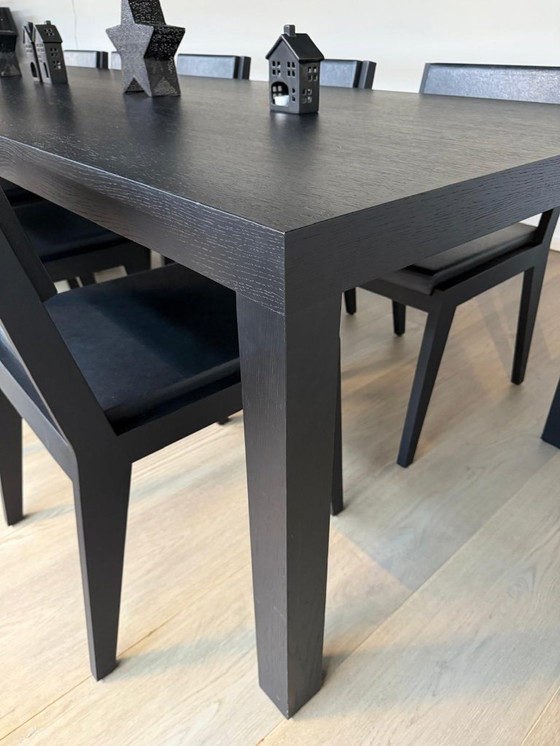 Image 1 of Quinze & Milan eetkamerset met uitzonderlijke afmetingen.