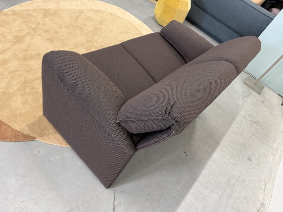 Image 1 of Leolux Bora Beta 2-Sitzer-Sofa, Stoff Tiempo braun