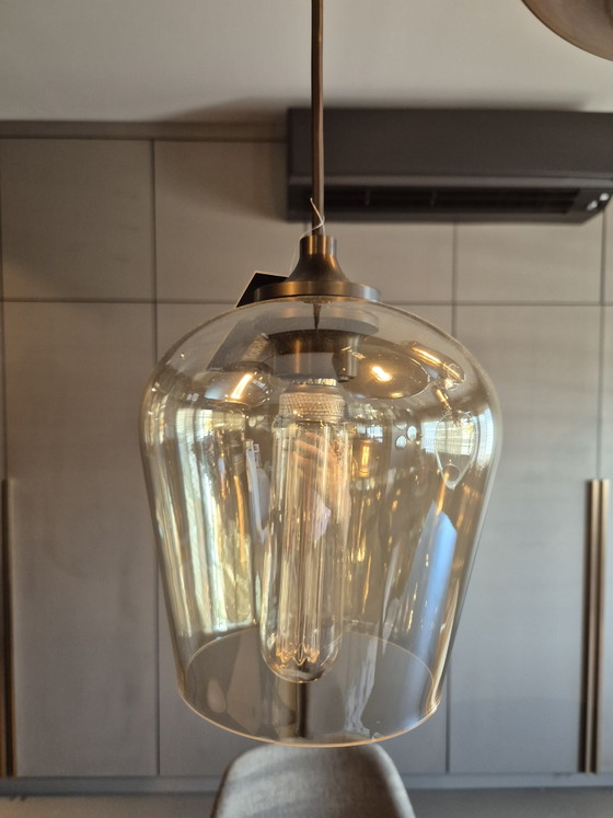 By Eve mix glass pendant lights on ceiling plate 9 pieces – Pendant lamps, Wood (photo 5 of 13)