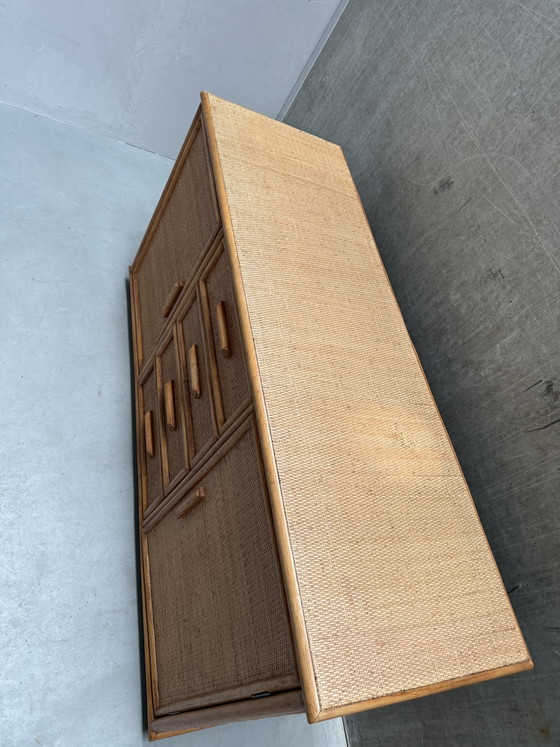 Credenza Vintage in Bambù e Rattan – Anni '70 – Credenze, Bamboo (photo 9 of 11)