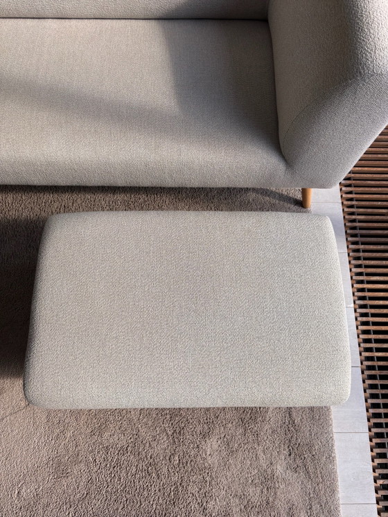 Sav & Økse Metta 2.5-seater sofa with ottoman – 2 seaters, Textile, Wood (photo 8 of 10)