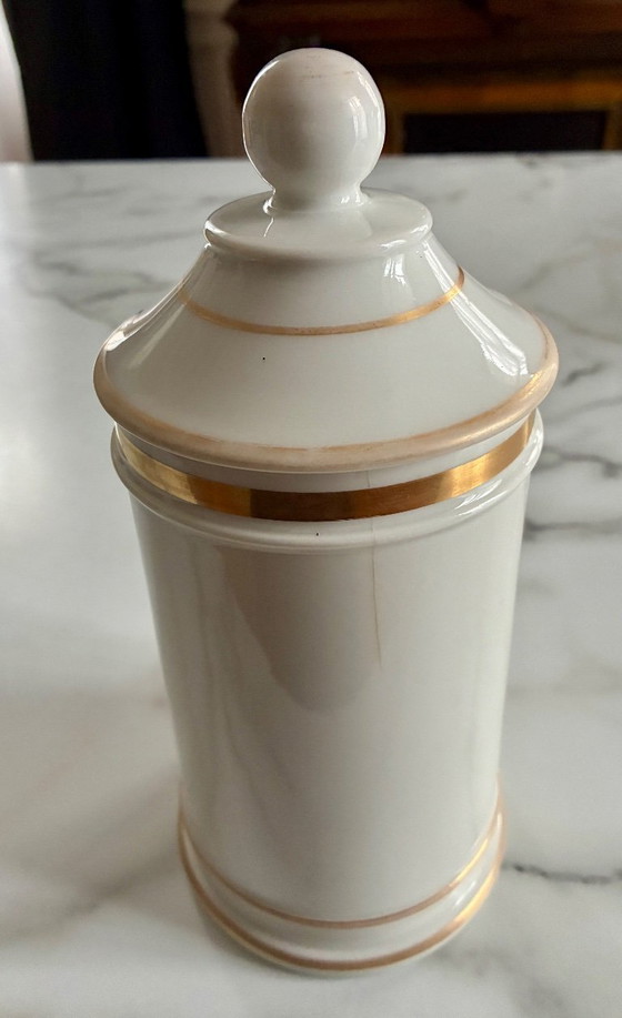 Image 1 of barattolo da farmacia d'epoca