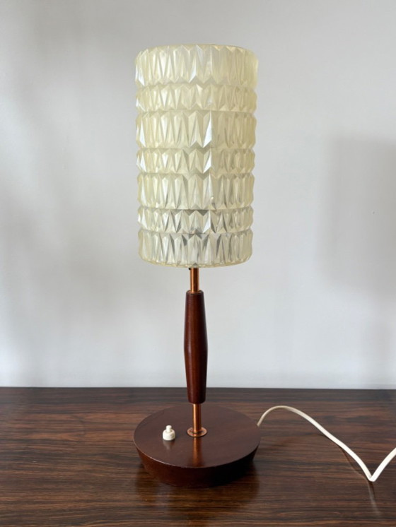 Image 1 of Charming vintage retro table lamp from the 60s/70s