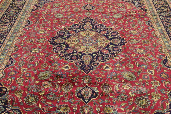 Image 1 of Original Persian rug Keshan, Kashan Red 340 x 244 cm Top condition Classic Antique