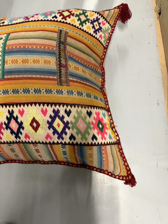 Image 1 of #Bohèmien Style#, Bont Vloerkussen, 85x85